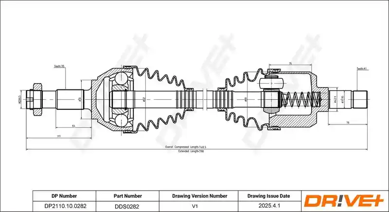 DR!VE DP2110.10.0282 DR!VE DP2110.10.0282