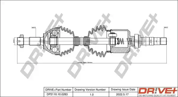 DR!VE DP2110.10.0283 DR!VE DP2110.10.0283