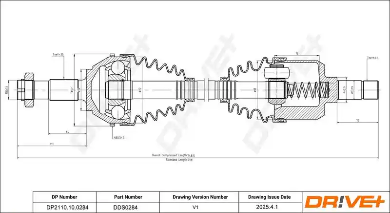 DR!VE DP2110.10.0284 DR!VE DP2110.10.0284