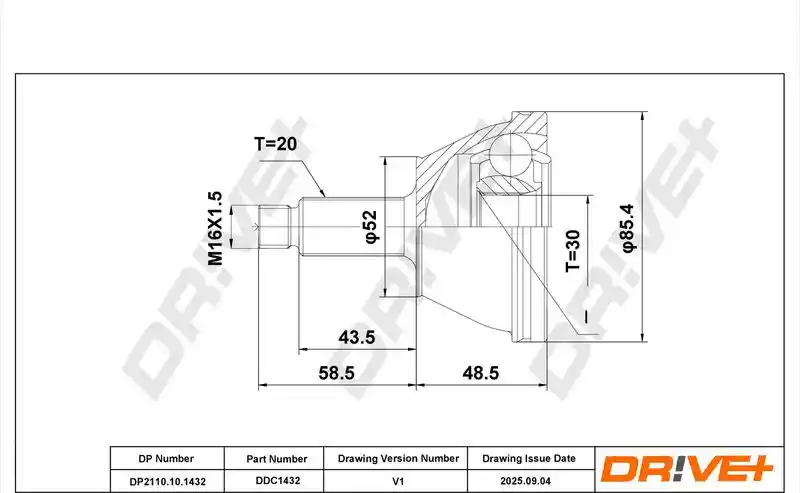 DR!VE DP2110.10.1432 DR!VE DP2110.10.1432