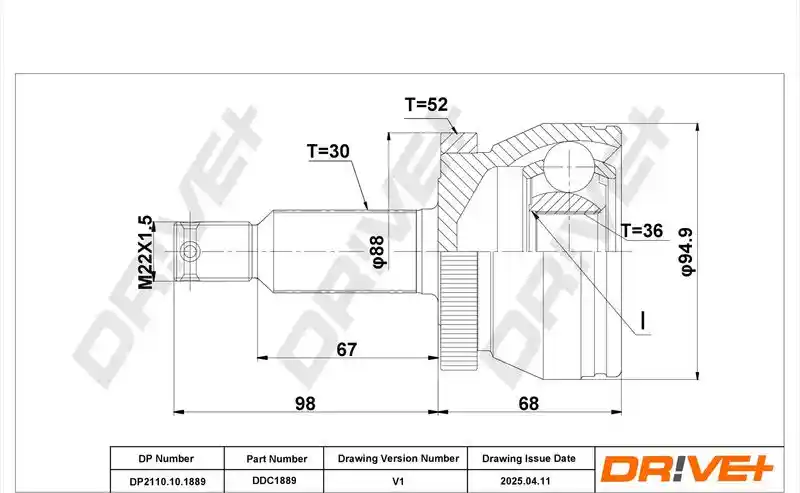 DR!VE DP2110.10.1889 DR!VE DP2110.10.1889