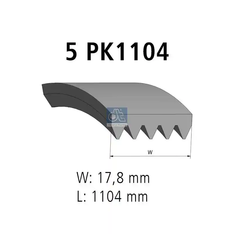 DT Spare Parts 12.15405