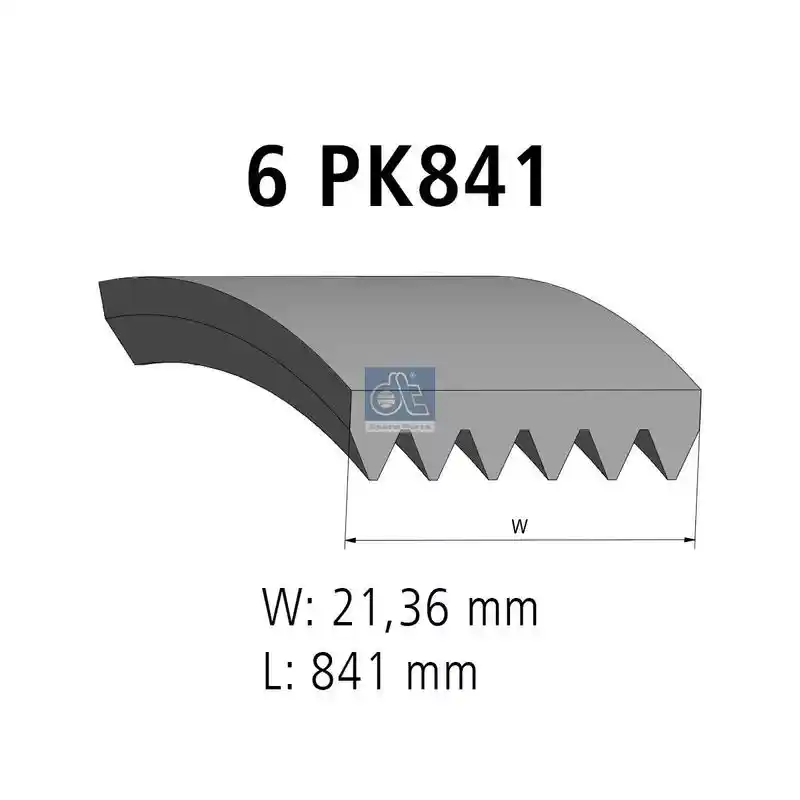 DT Spare Parts 6.31550