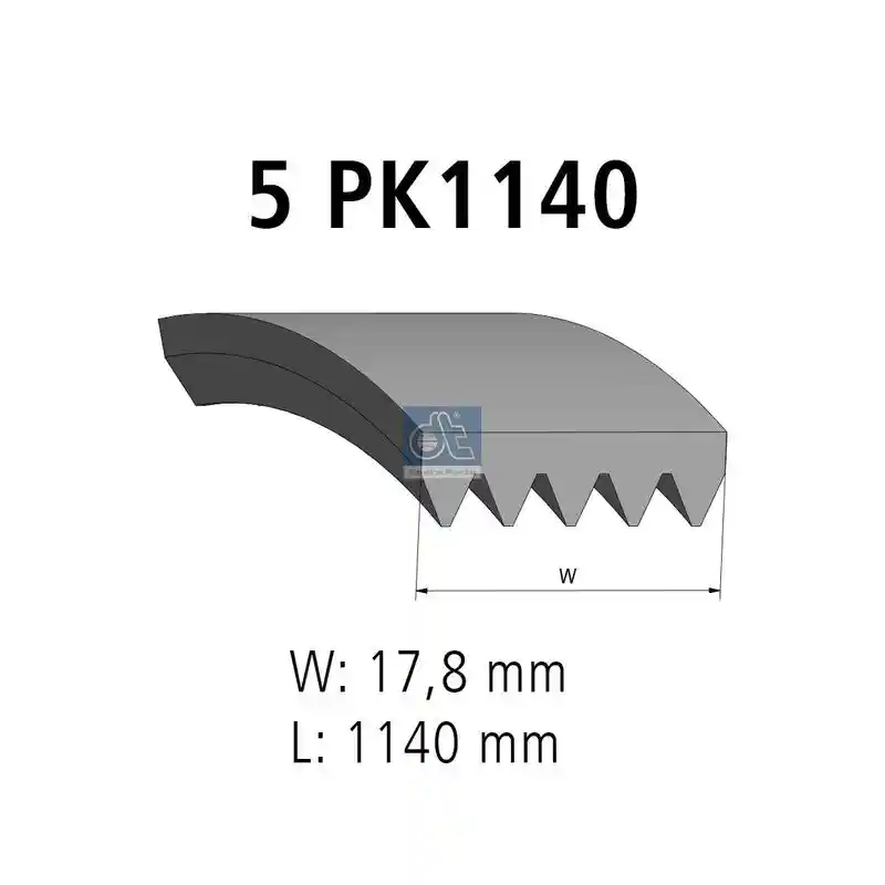 DT Spare Parts 6.31554 DT Spare Parts 6.31554