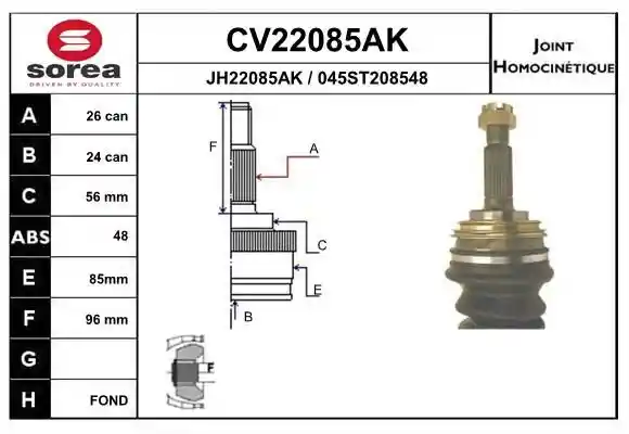 EAI CV22085AK