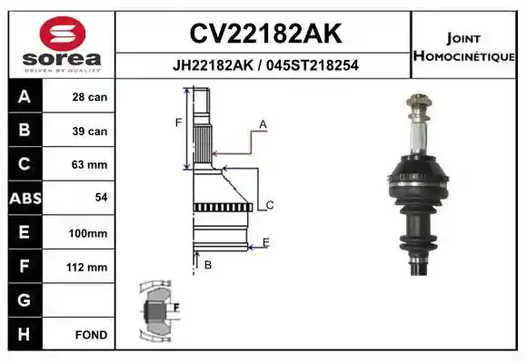 EAI CV22182AK EAI CV22182AK
