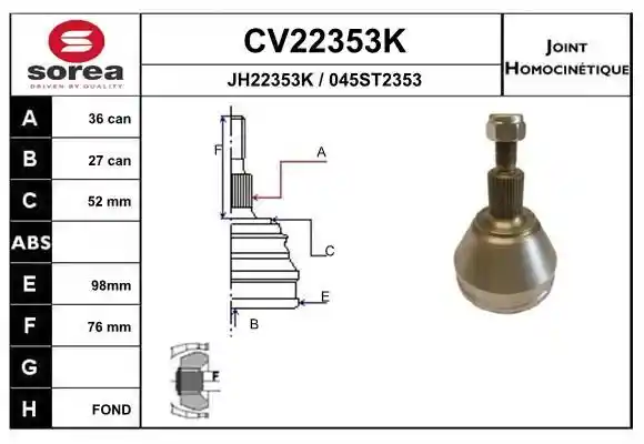 EAI CV22353K EAI CV22353K