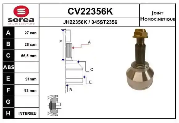 EAI CV22356K EAI CV22356K