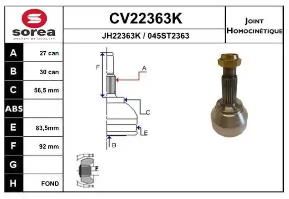 EAI CV22363K
