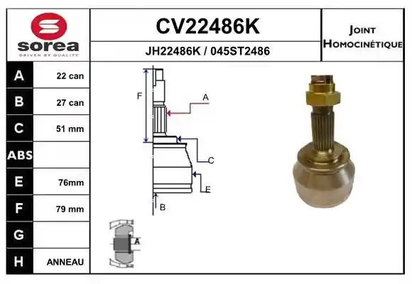 EAI CV22486K EAI CV22486K