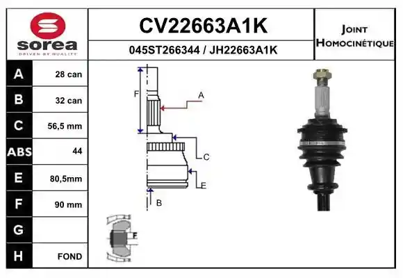 EAI CV22663A1K EAI CV22663A1K