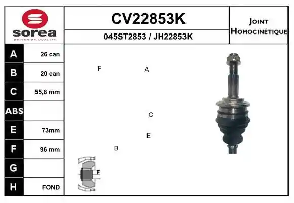 EAI CV22853K EAI CV22853K