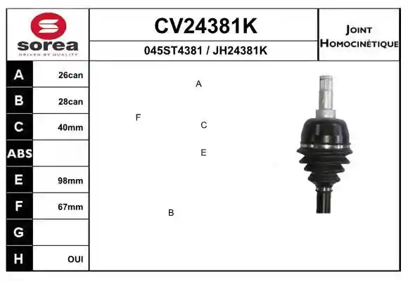EAI CV24381K EAI CV24381K