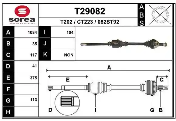 EAI T29082 EAI T29082