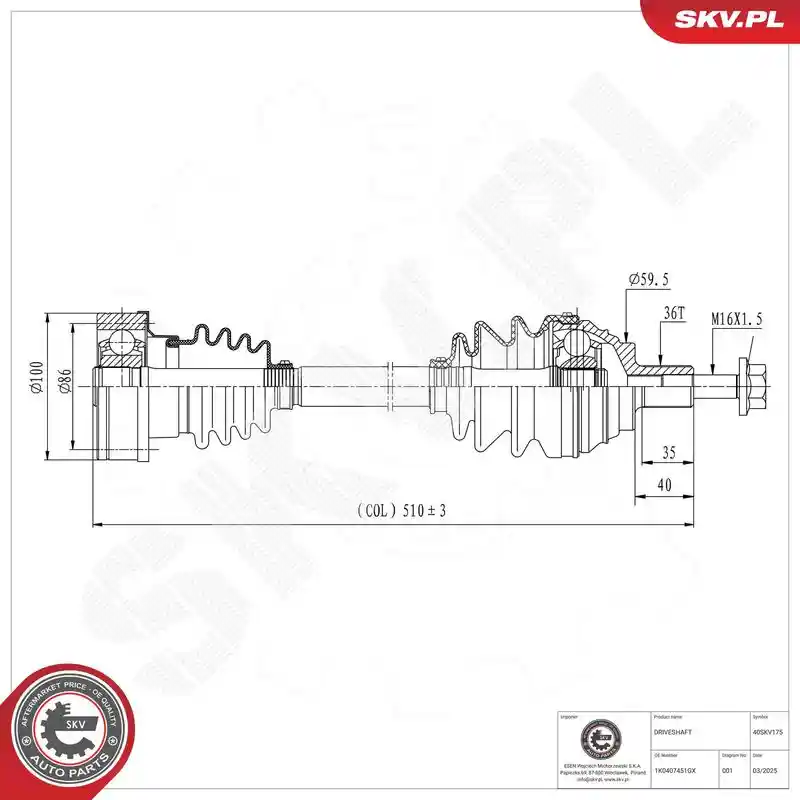 ESEN SKV 40SKV175