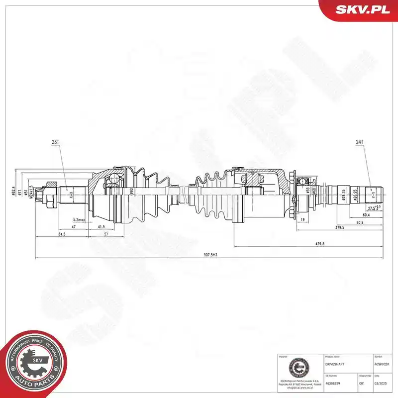 ESEN SKV 40SKV201 ESEN SKV 40SKV201