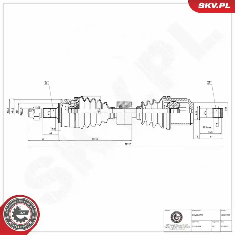 ESEN SKV 40SKV202 ESEN SKV 40SKV202