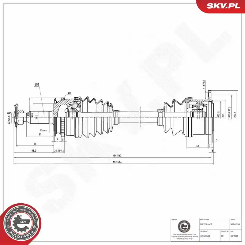 ESEN SKV 40SKV234 ESEN SKV 40SKV234