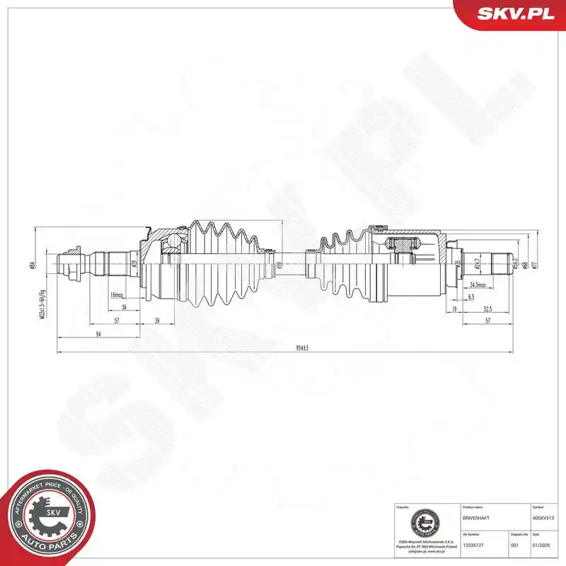 ESEN SKV 40SKV513