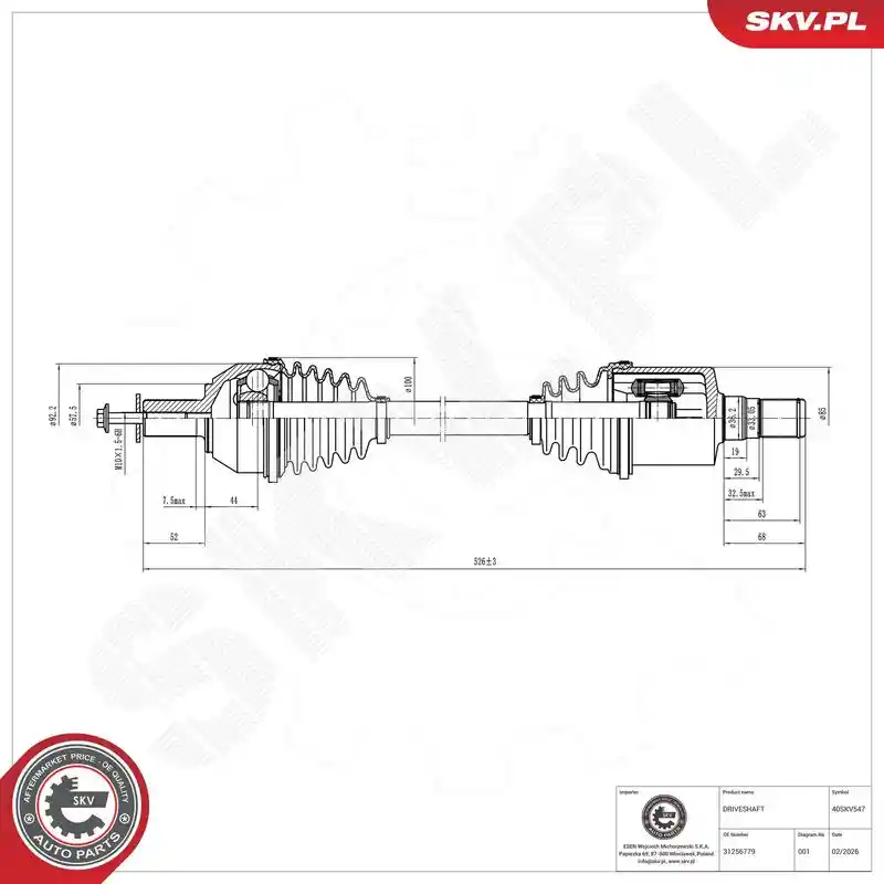 ESEN SKV 40SKV547