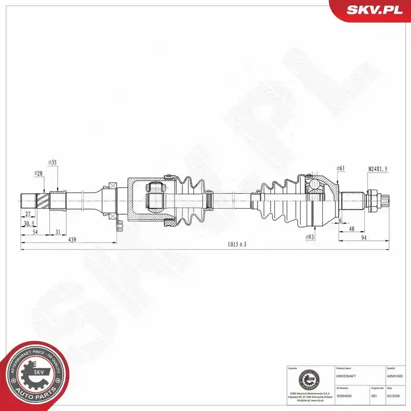 ESEN SKV 40SKV583