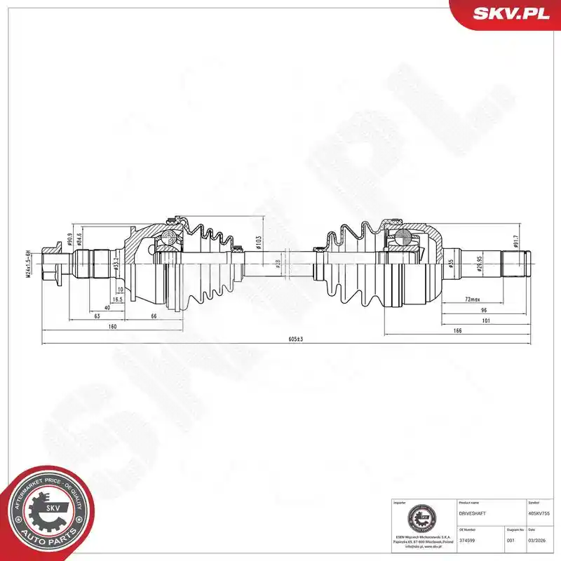 ESEN SKV 40SKV755
