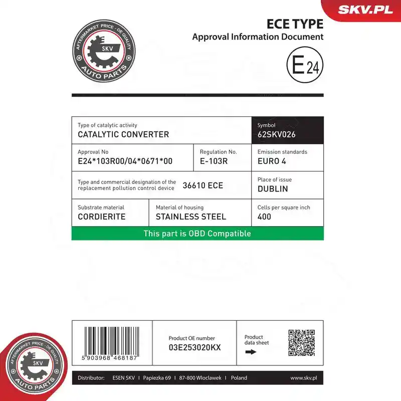 ESEN SKV 62SKV026