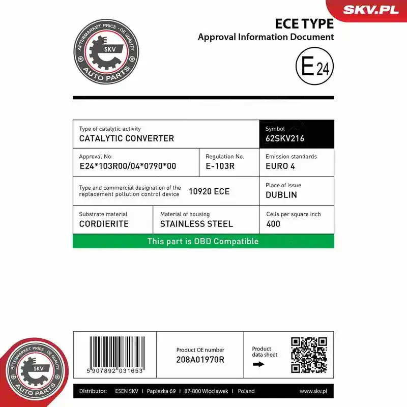 ESEN SKV 62SKV216