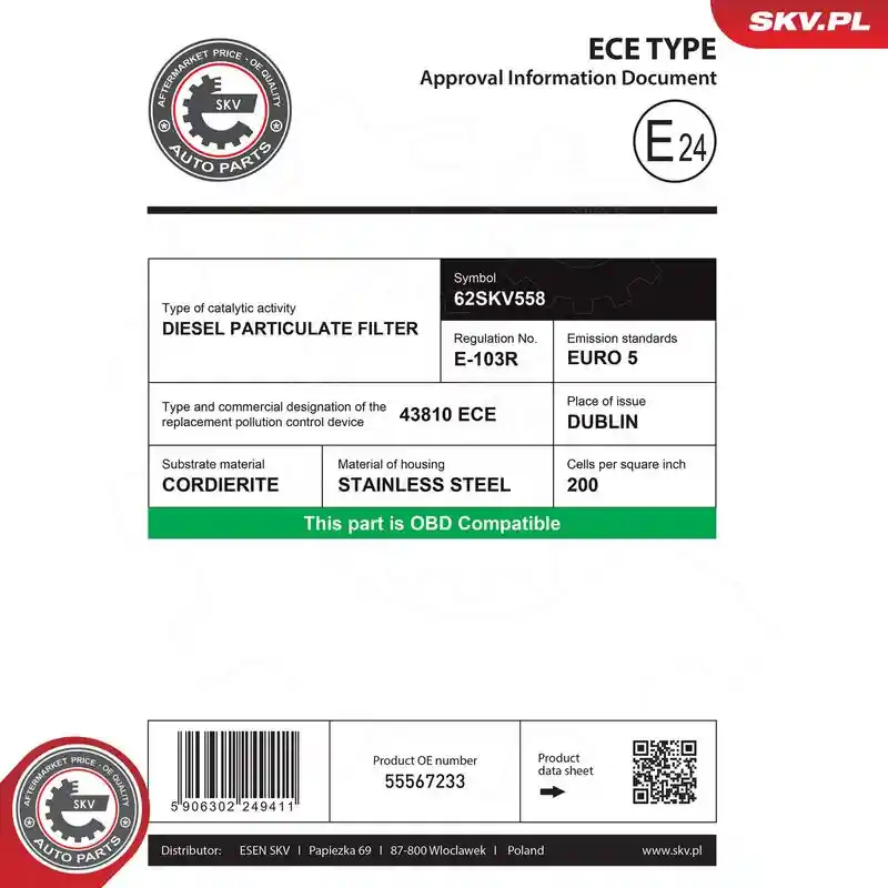 ESEN SKV 62SKV558