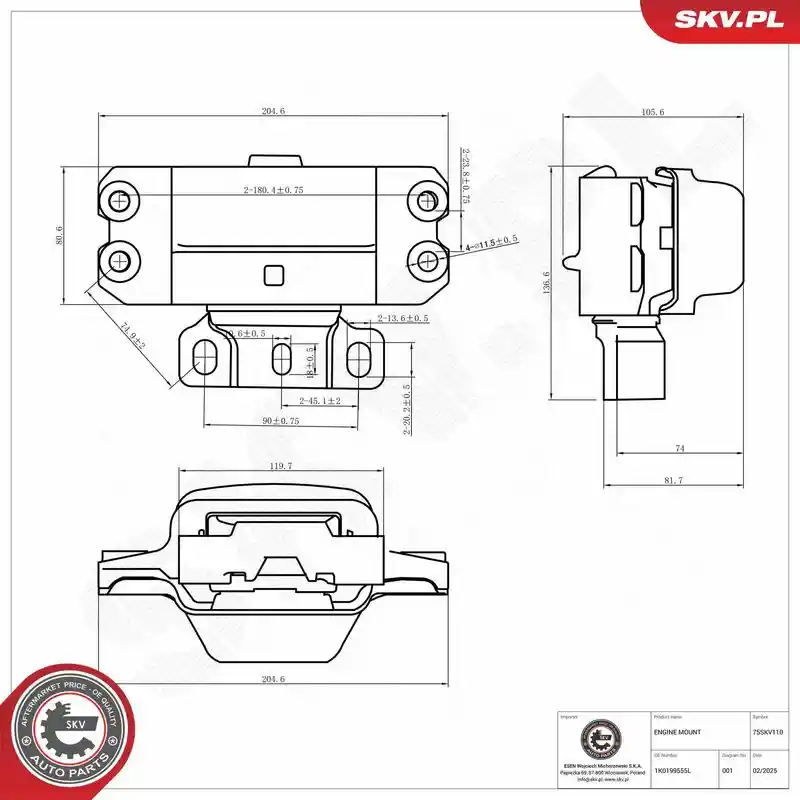 ESEN SKV 75SKV110