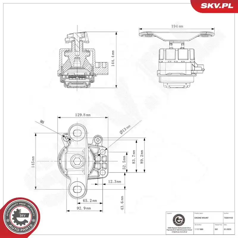 ESEN SKV 75SKV152