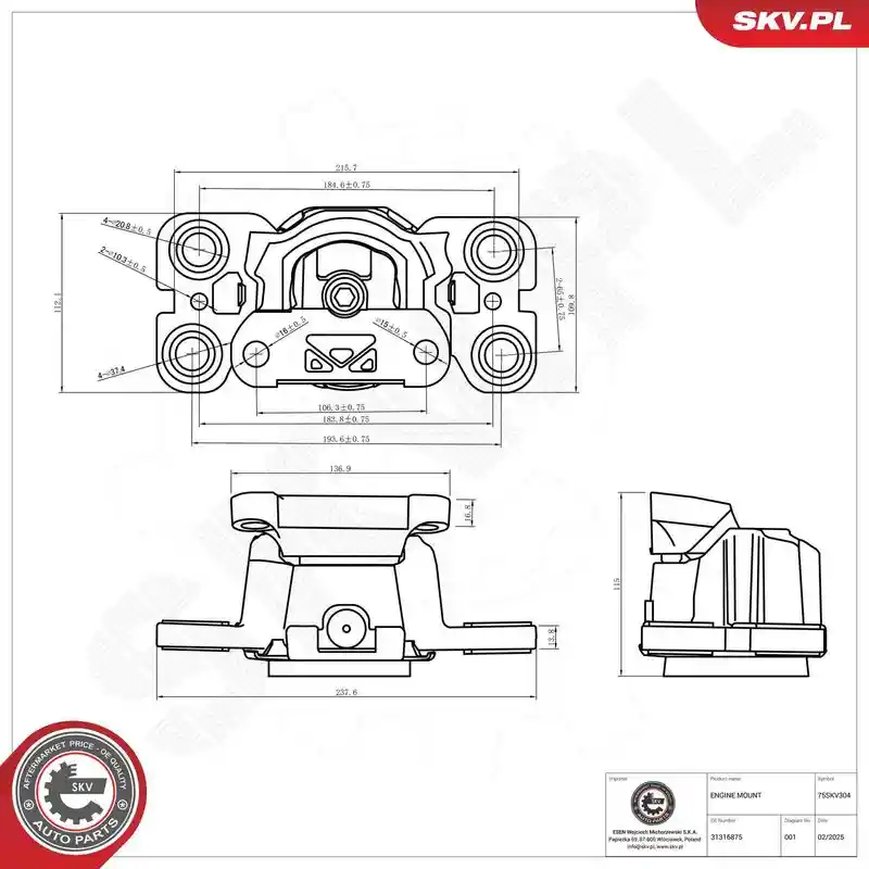 ESEN SKV 75SKV304