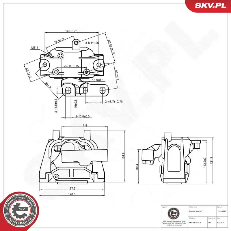 ESEN SKV 75SKV322