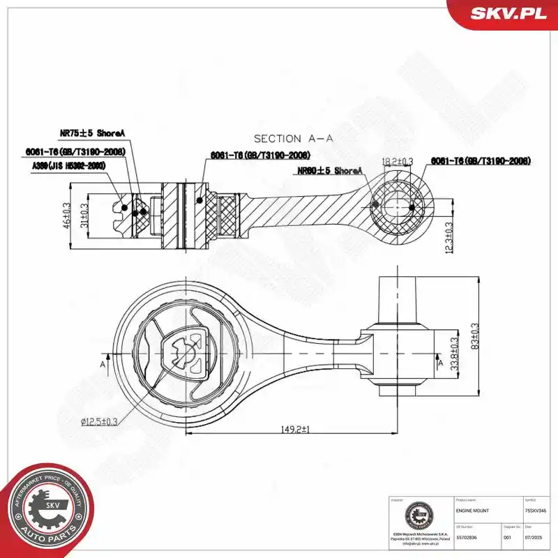 ESEN SKV 75SKV346 ESEN SKV 75SKV346