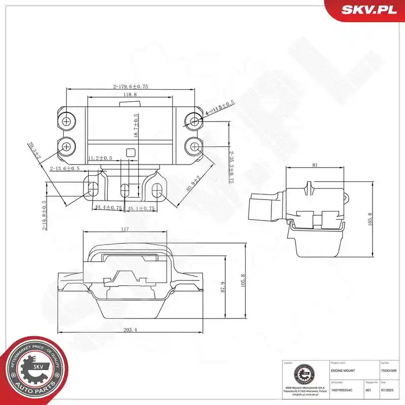 ESEN SKV 75SKV349