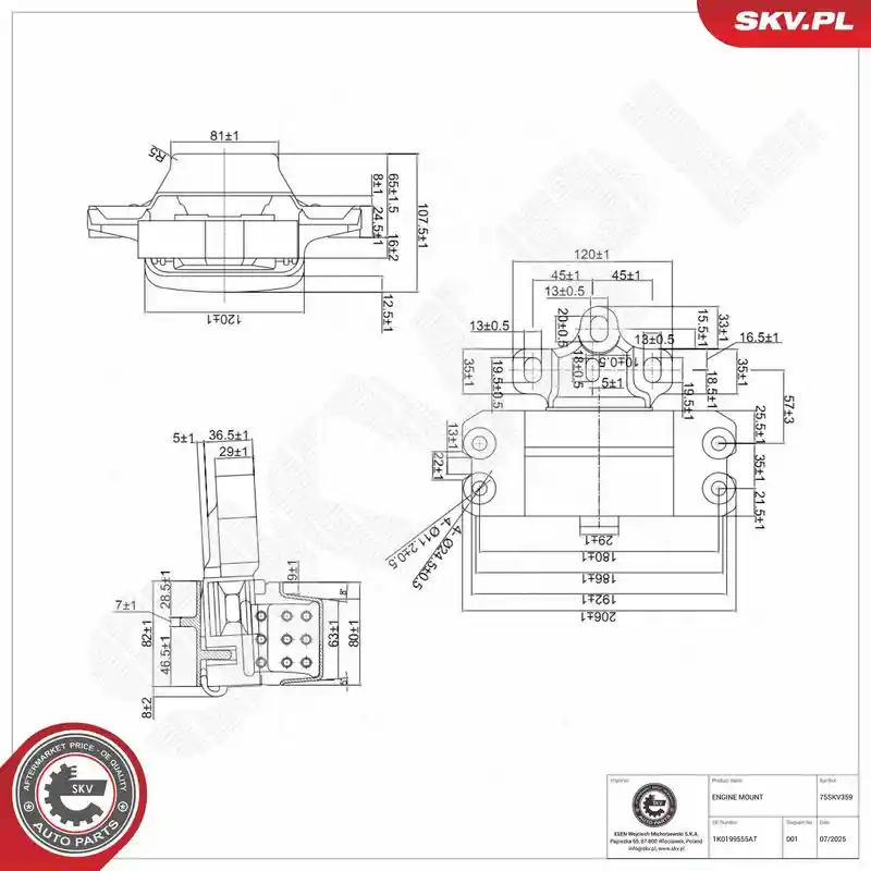 ESEN SKV 75SKV359 ESEN SKV 75SKV359