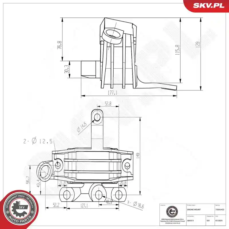 ESEN SKV 75SKV423 ESEN SKV 75SKV423