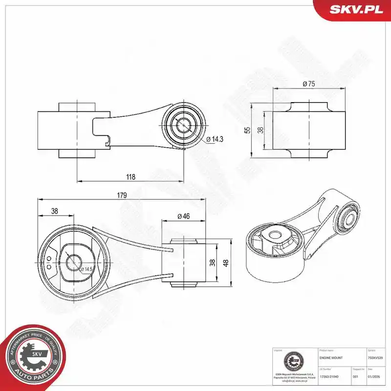 ESEN SKV 75SKV539 ESEN SKV 75SKV539