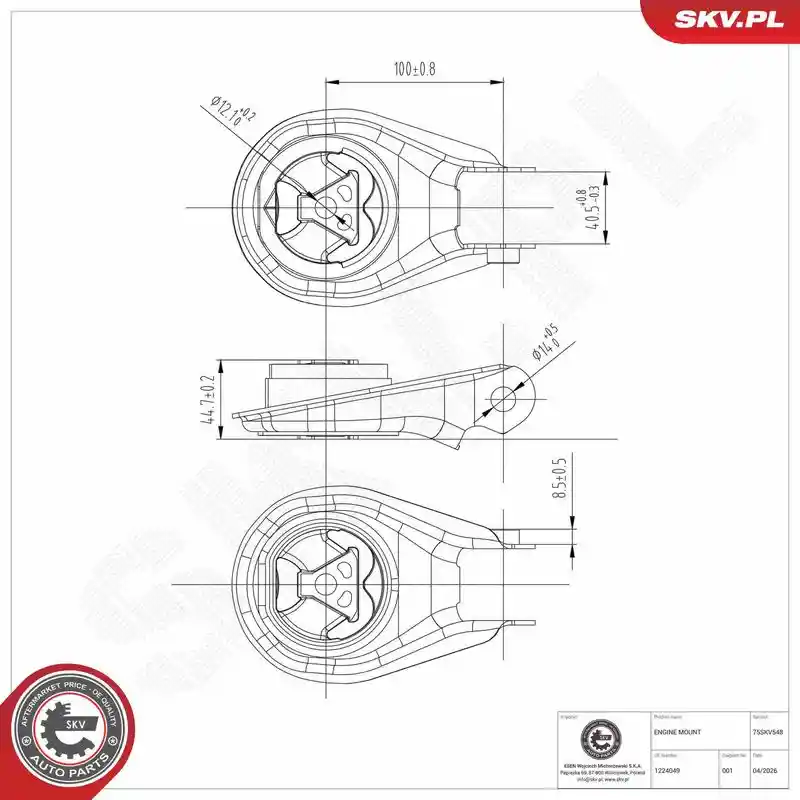 ESEN SKV 75SKV548 ESEN SKV 75SKV548