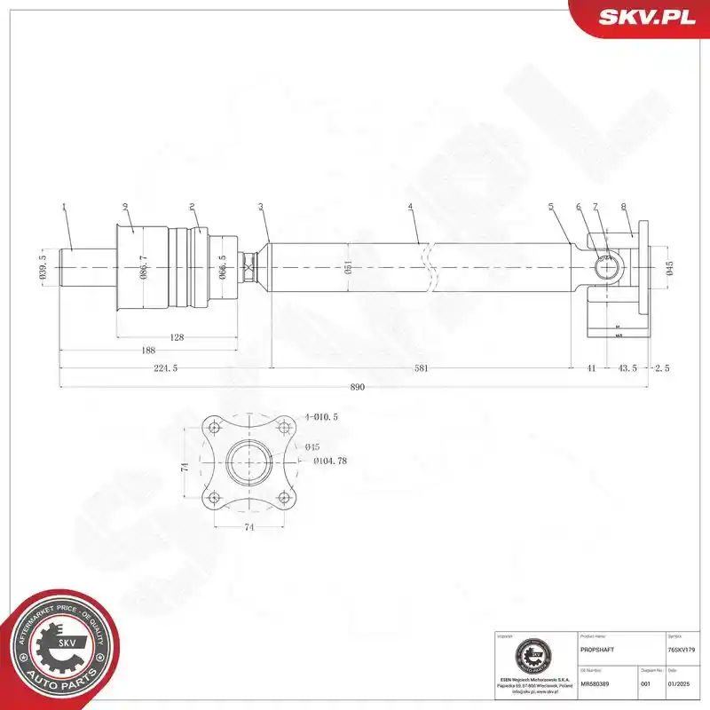 ESEN SKV 76SKV179 ESEN SKV 76SKV179