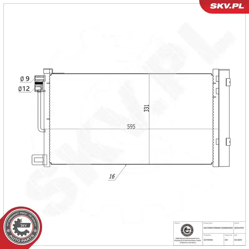 ESEN SKV 86SKV009 ESEN SKV 86SKV009