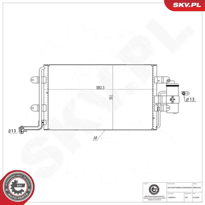 ESEN SKV 86SKV018 ESEN SKV 86SKV018