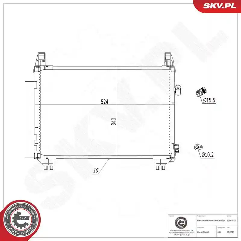 ESEN SKV 86SKV115 ESEN SKV 86SKV115