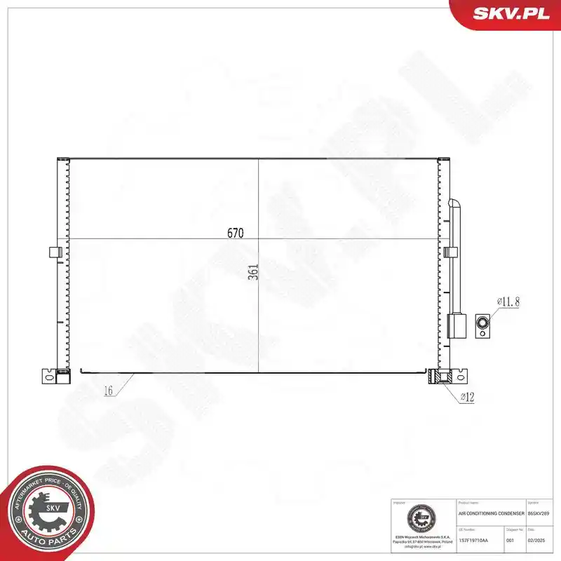 ESEN SKV 86SKV289 ESEN SKV 86SKV289