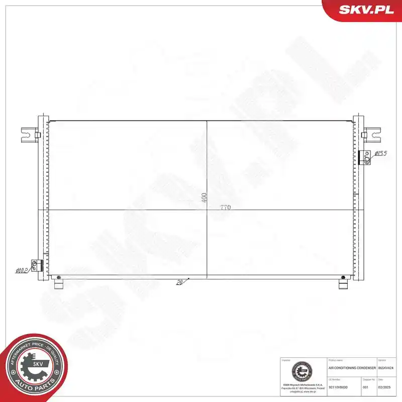 ESEN SKV 86SKV424 ESEN SKV 86SKV424