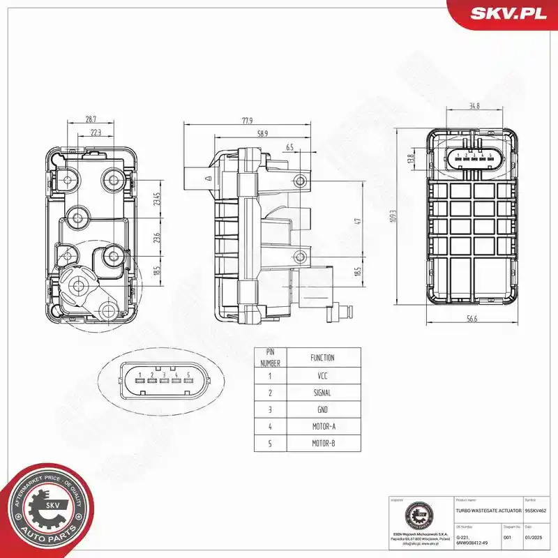 ESEN SKV 95SKV462 ESEN SKV 95SKV462