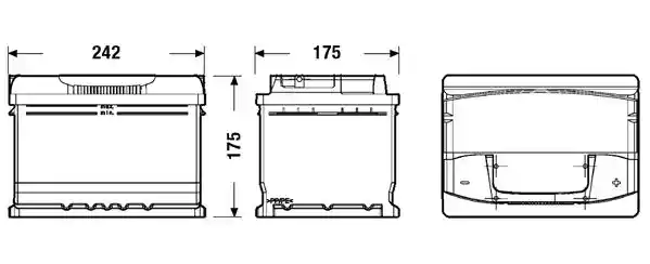 EXIDE EA612