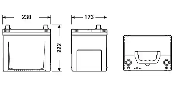 EXIDE EA654