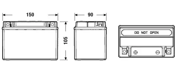 EXIDE EK091