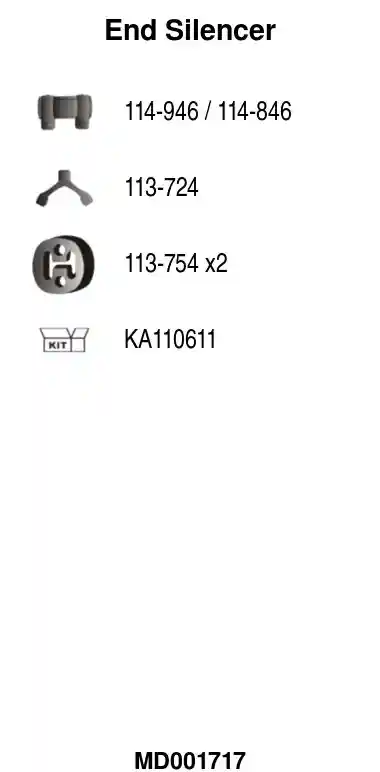 FA1 MD001717